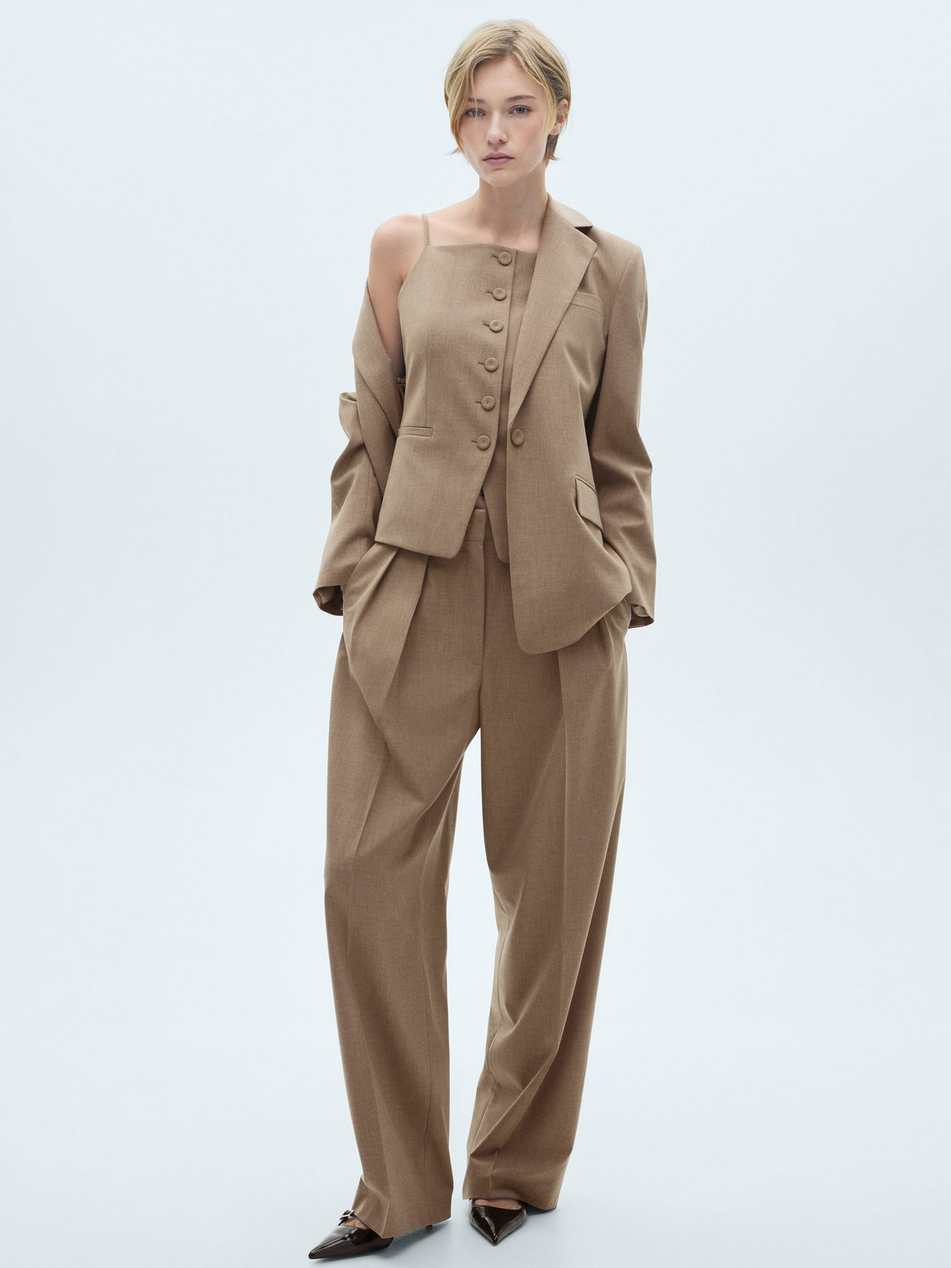 Майка MANGO модель 77086760_30 Фото