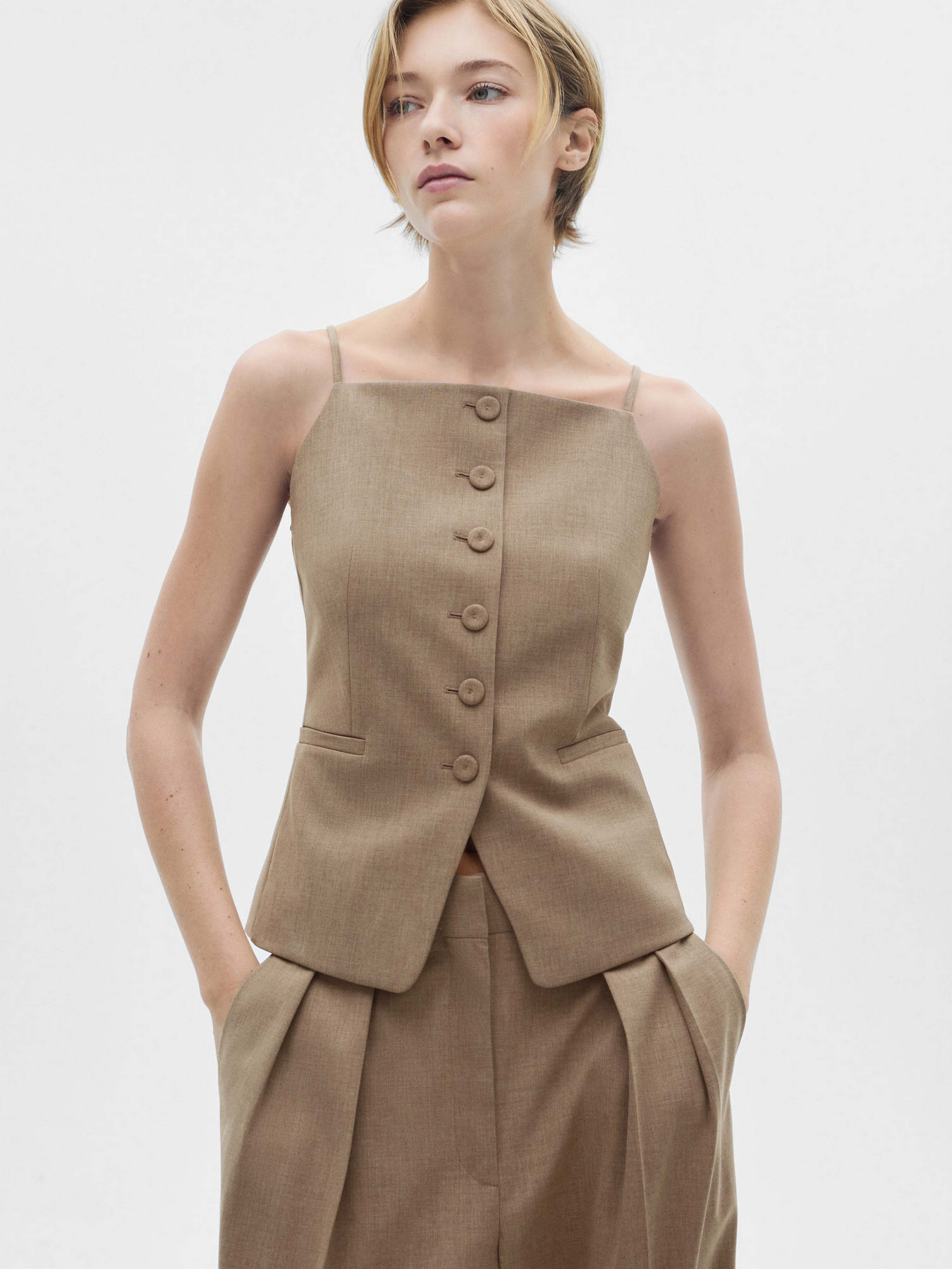 Майка MANGO модель 77086760_30 Фото