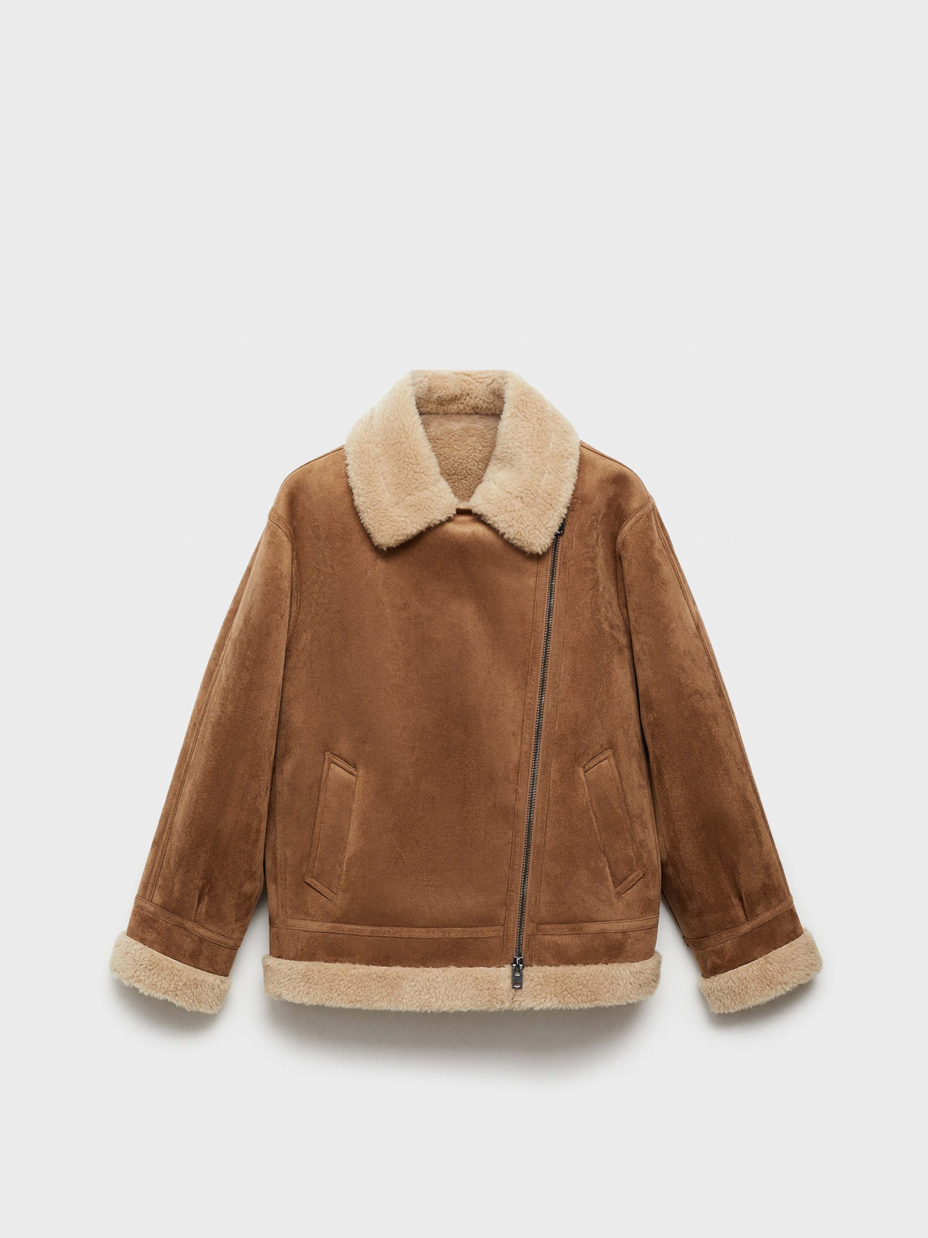 Дубленка MANGO модель 77087683_30 Фото