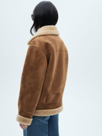 Дубленка MANGO модель 77087683_30 Фото