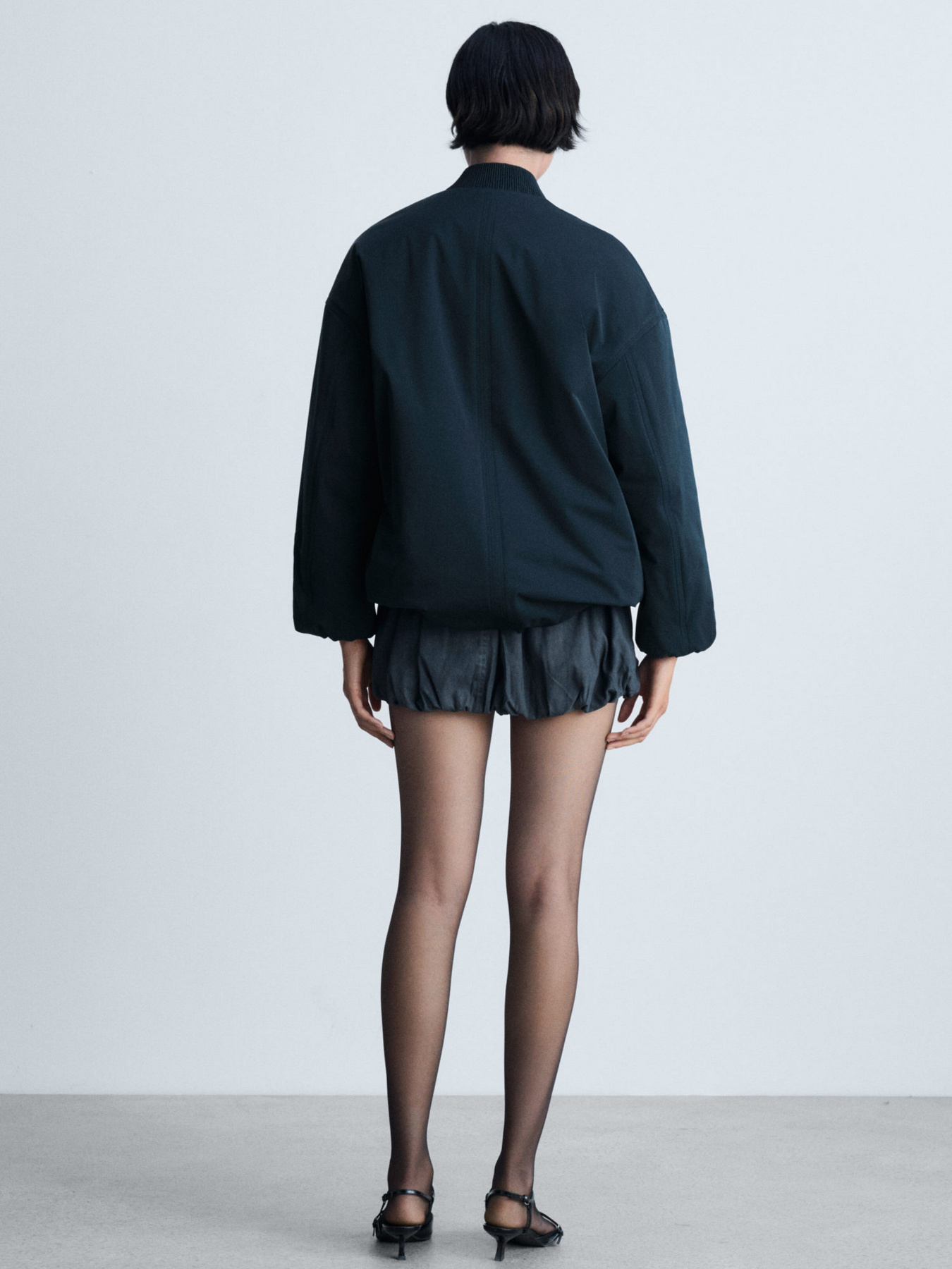 Бомбер MANGO модель 77097641_56 Фото