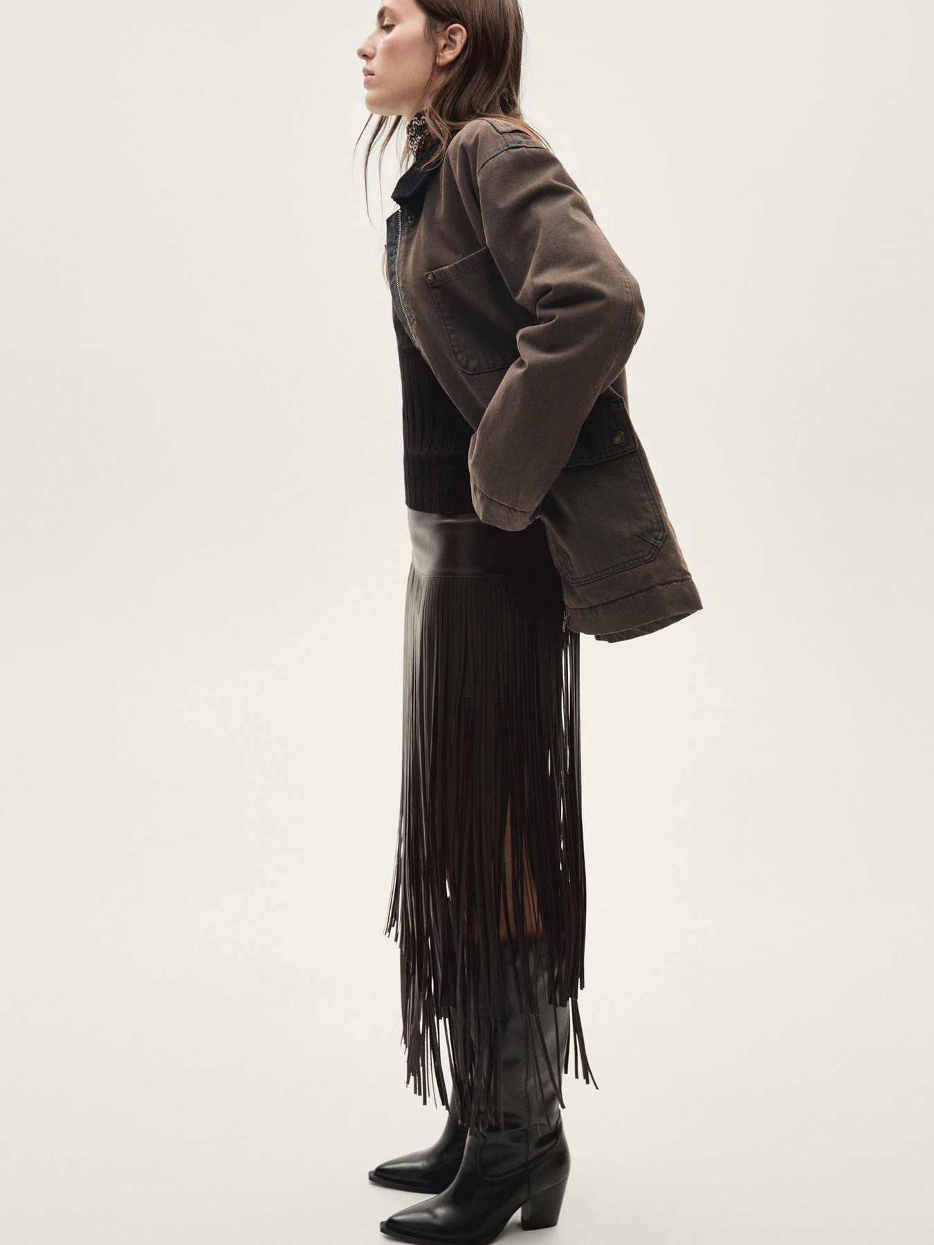 Демісезонна куртка MANGO модель 77047116_77 Фото