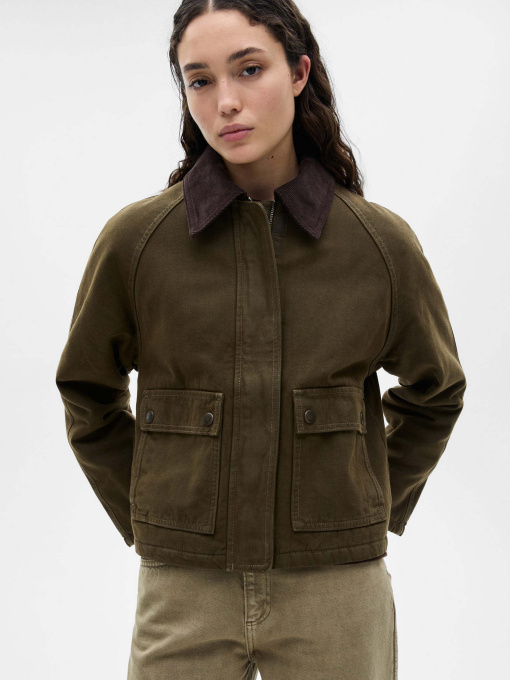 Демисезонная куртка MANGO модель 77057115_37 Фото