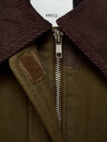 Демісезонна куртка MANGO модель 77057115_37 Фото