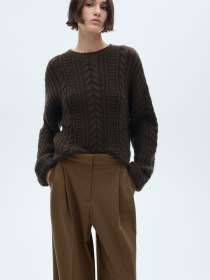 Класичні штани MANGO модель 77087715_36 Фото