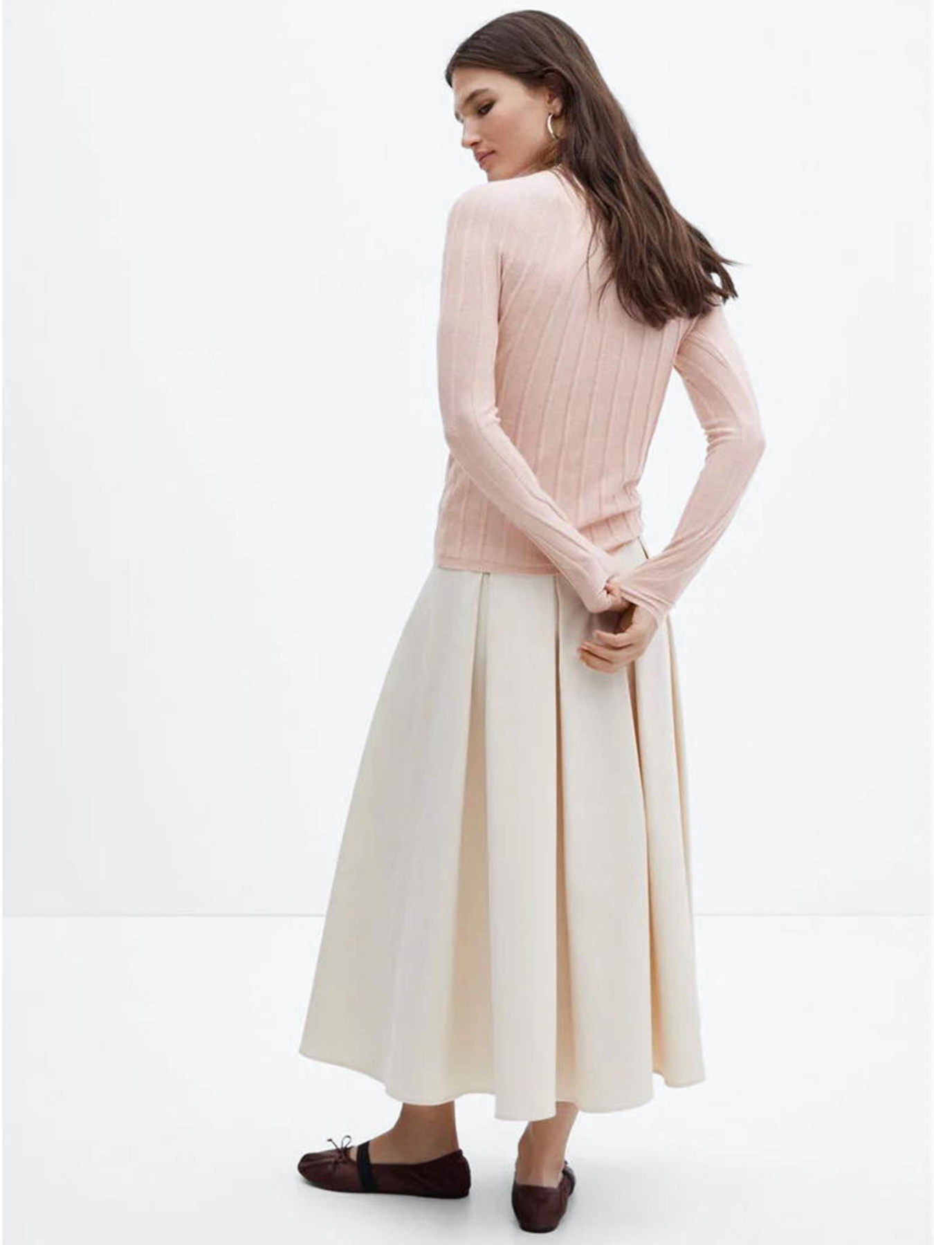 Лонгслив MANGO Flurry модель 57065793_81 Фото