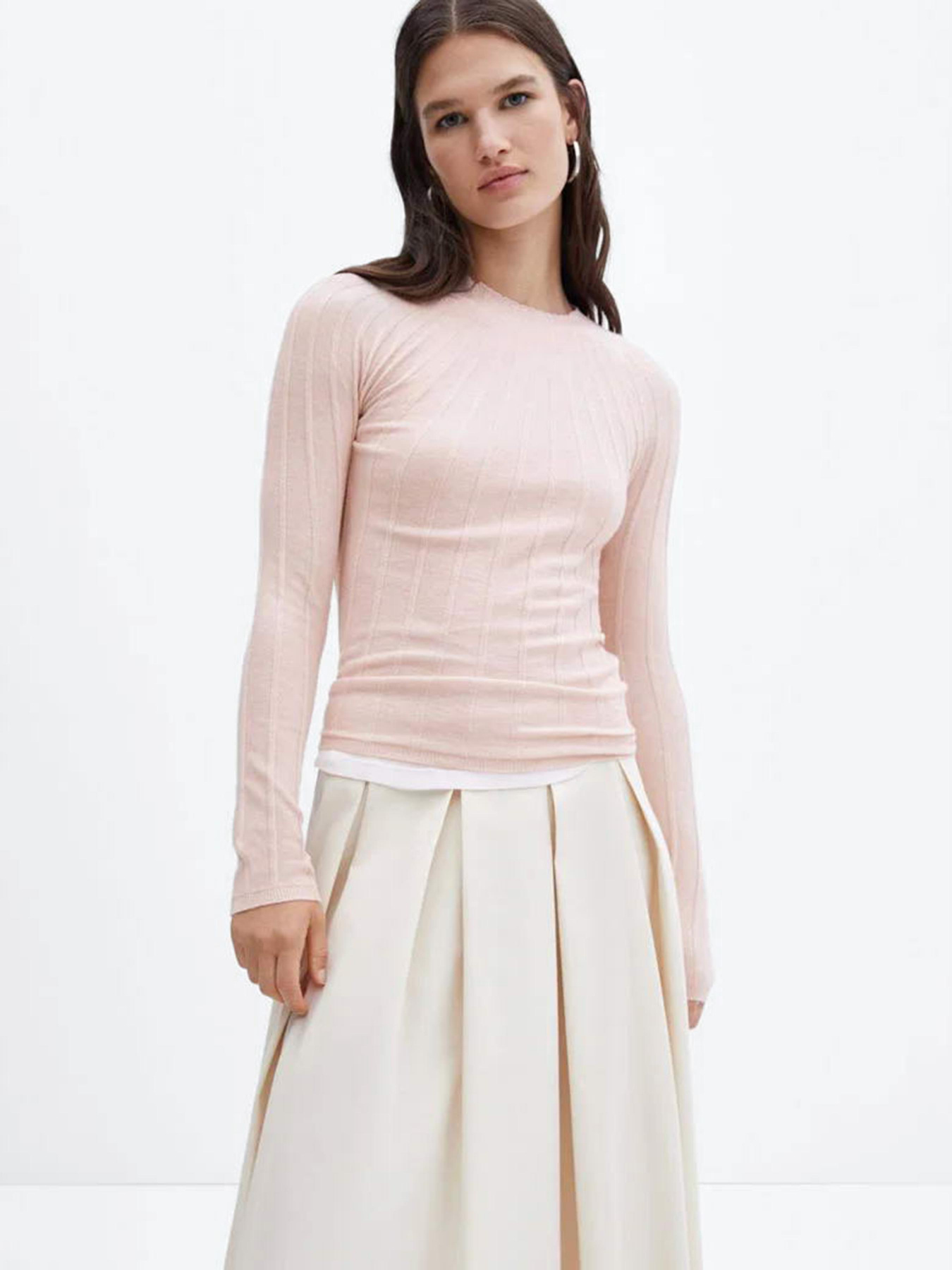 Лонгслив MANGO Flurry модель 57065793_81 Лонгслив MANGO Flurry модель 57065793_81 Фото