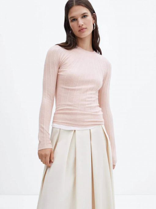 Лонгслів MANGO Flurry модель 57065793_81 Фото