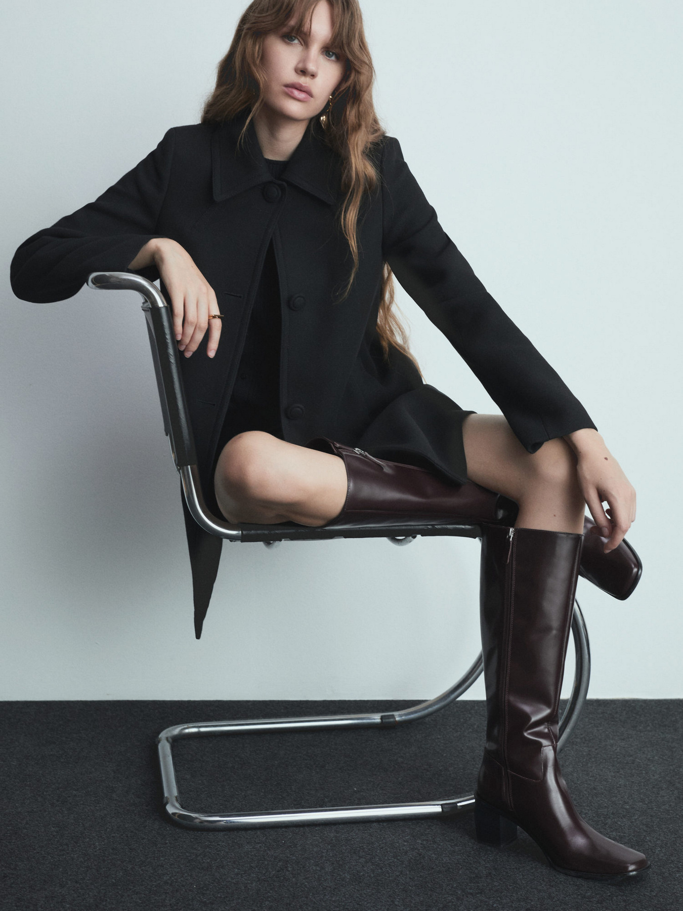 Пальто MANGO модель 77045672_99 Фото