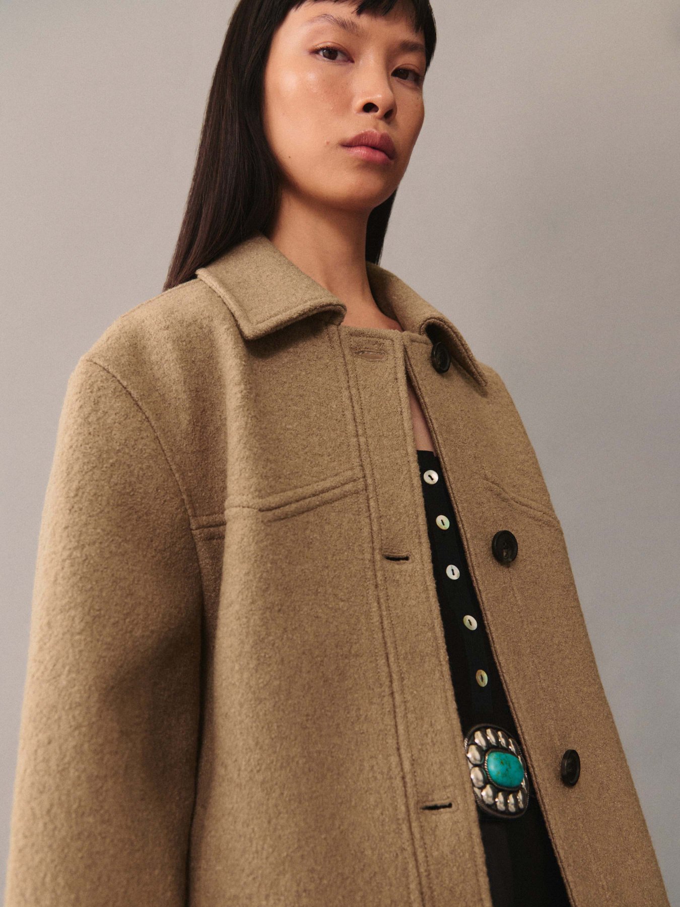 Пальто MANGO модель 77046726_9 Фото