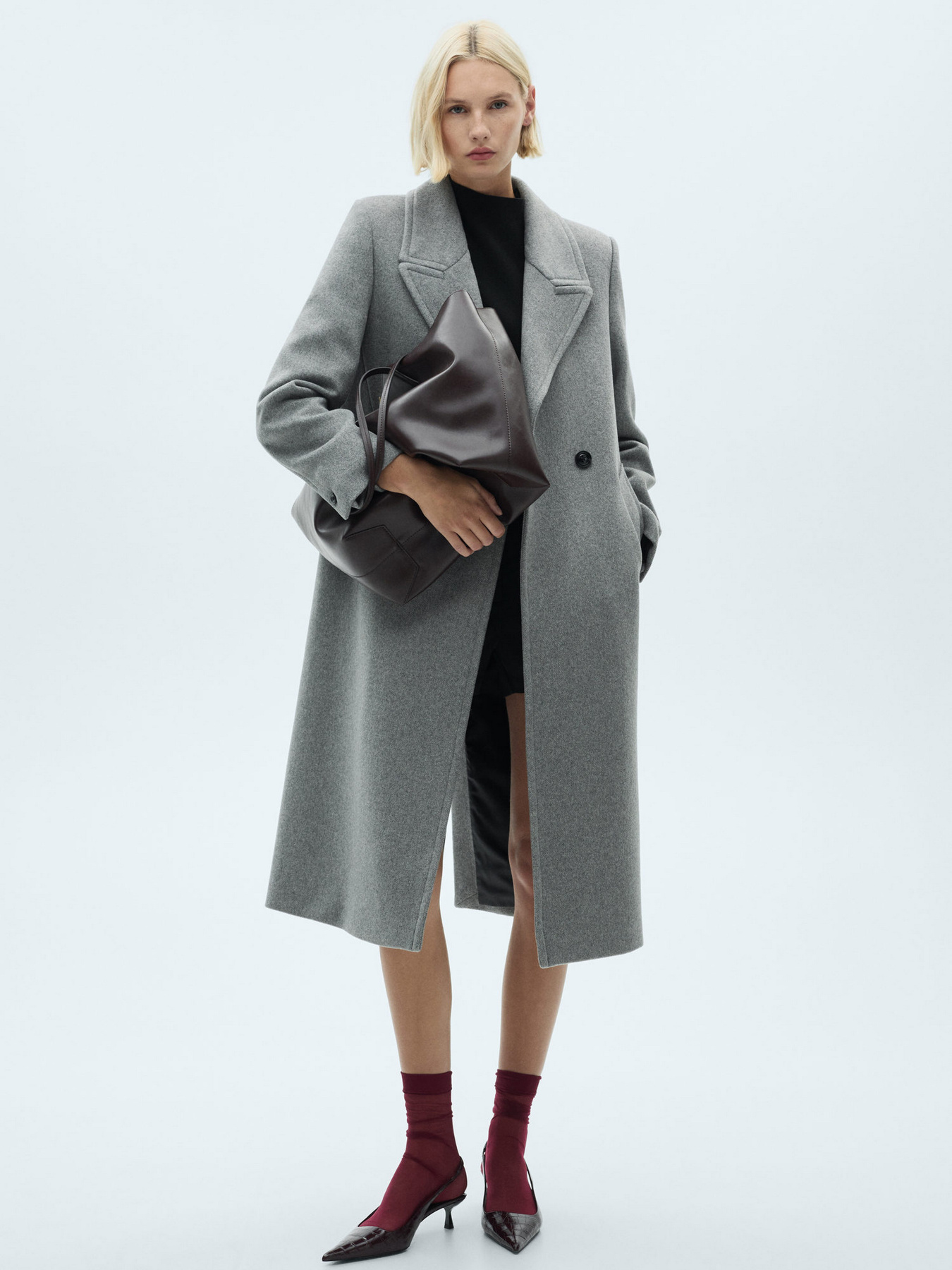 Пальто MANGO модель 77088267_92 Фото