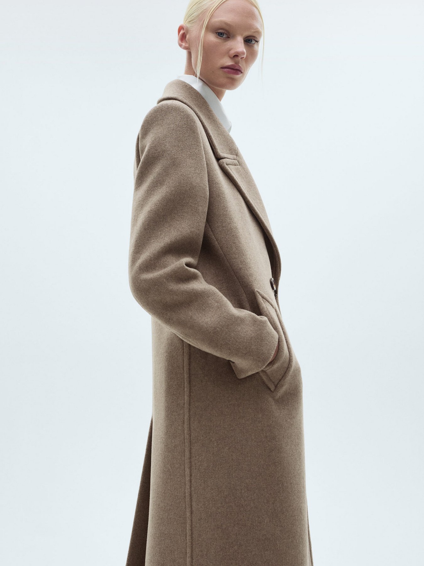 Пальто MANGO модель 77097683_35 Фото