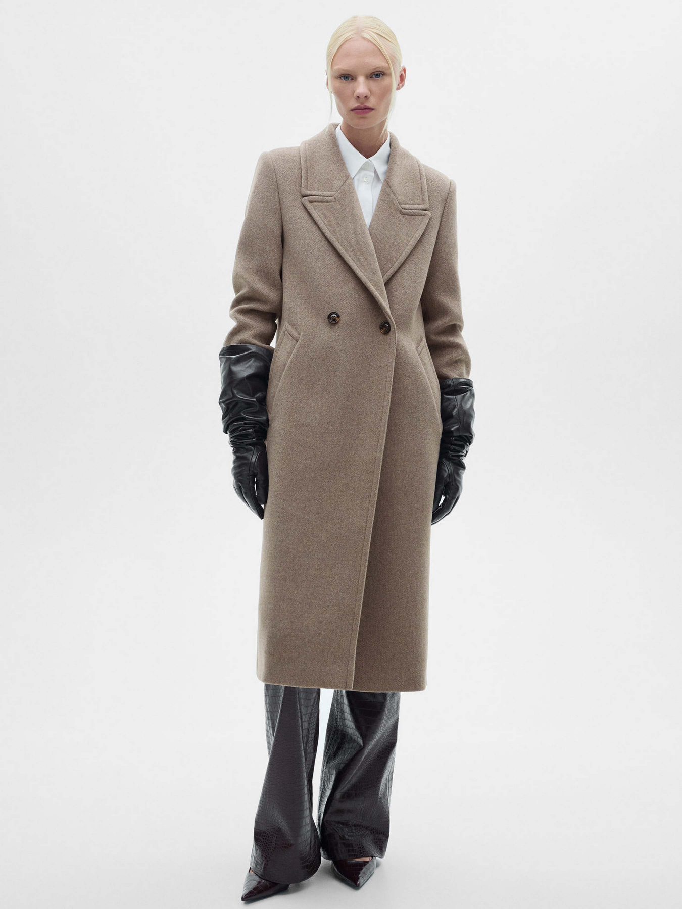 Пальто MANGO модель 77097683_35 Фото