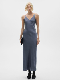 Платье миди MANGO модель 77039057_TG Фото