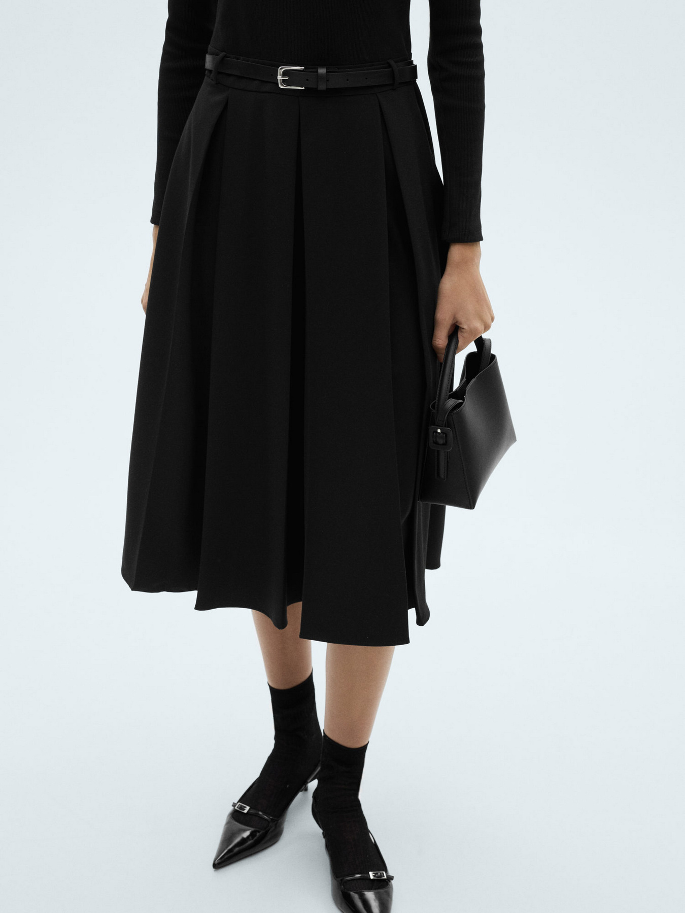 Платье миди MANGO модель 77098285_99 Фото