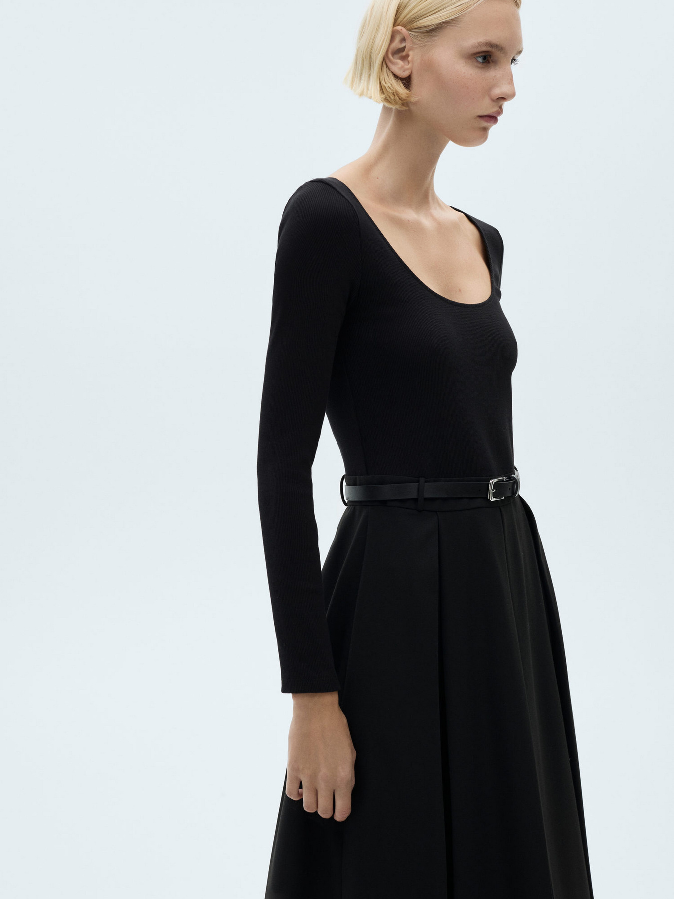 Платье миди MANGO модель 77098285_99 Фото