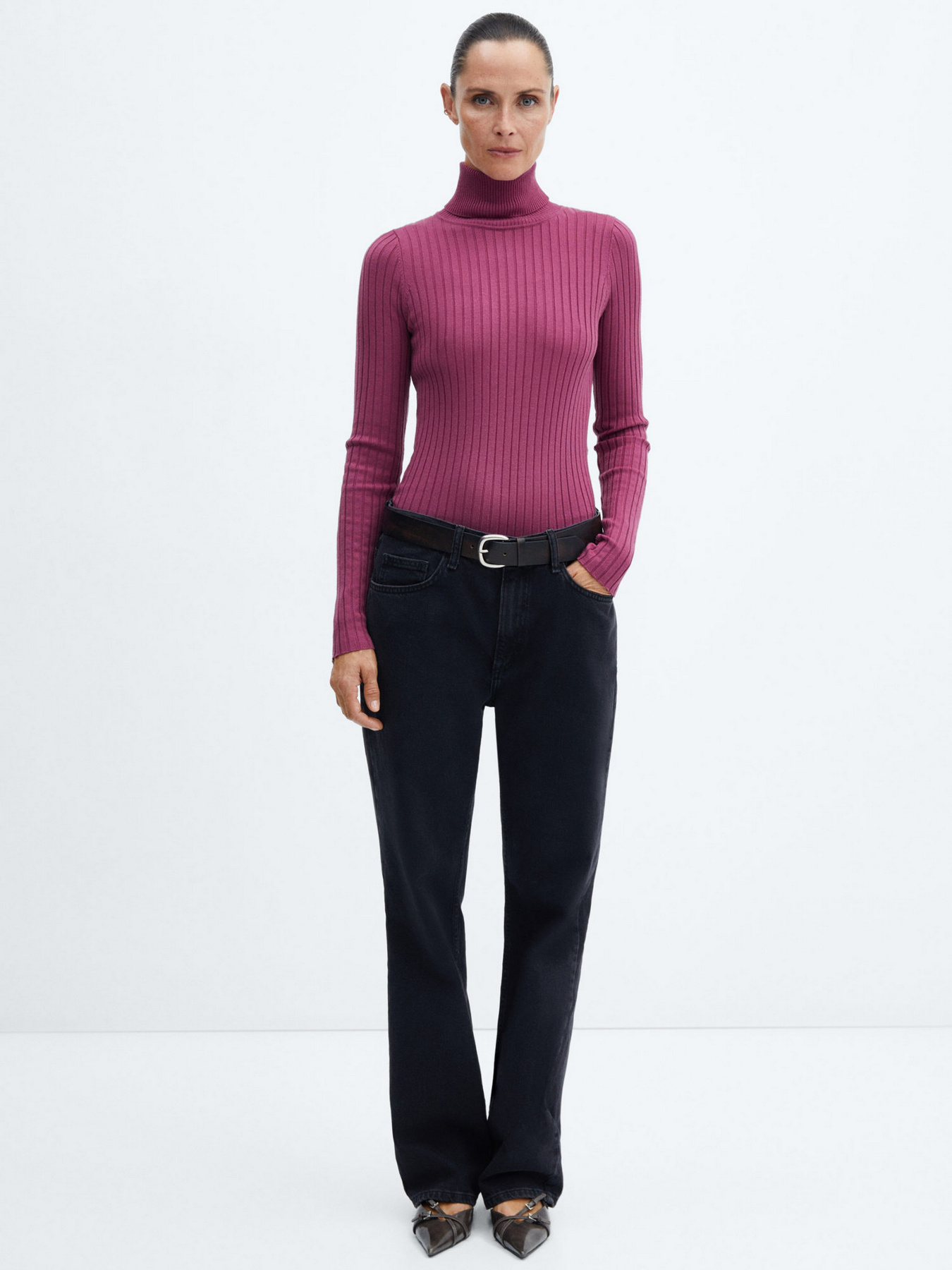 Водолазка MANGO Goletac модель 57007743_65 Фото