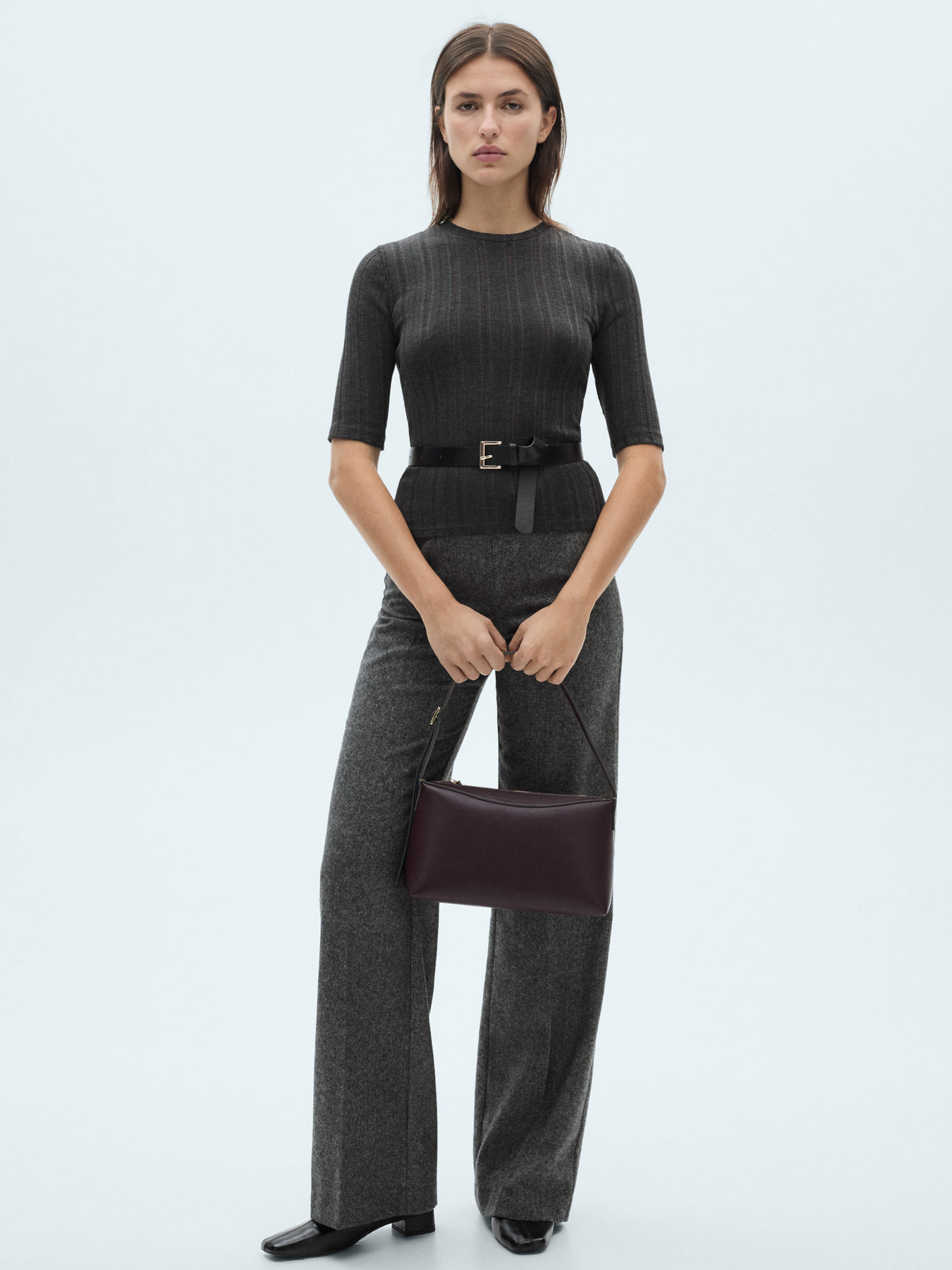 Лонгслив MANGO модель 77057716_92 Фото