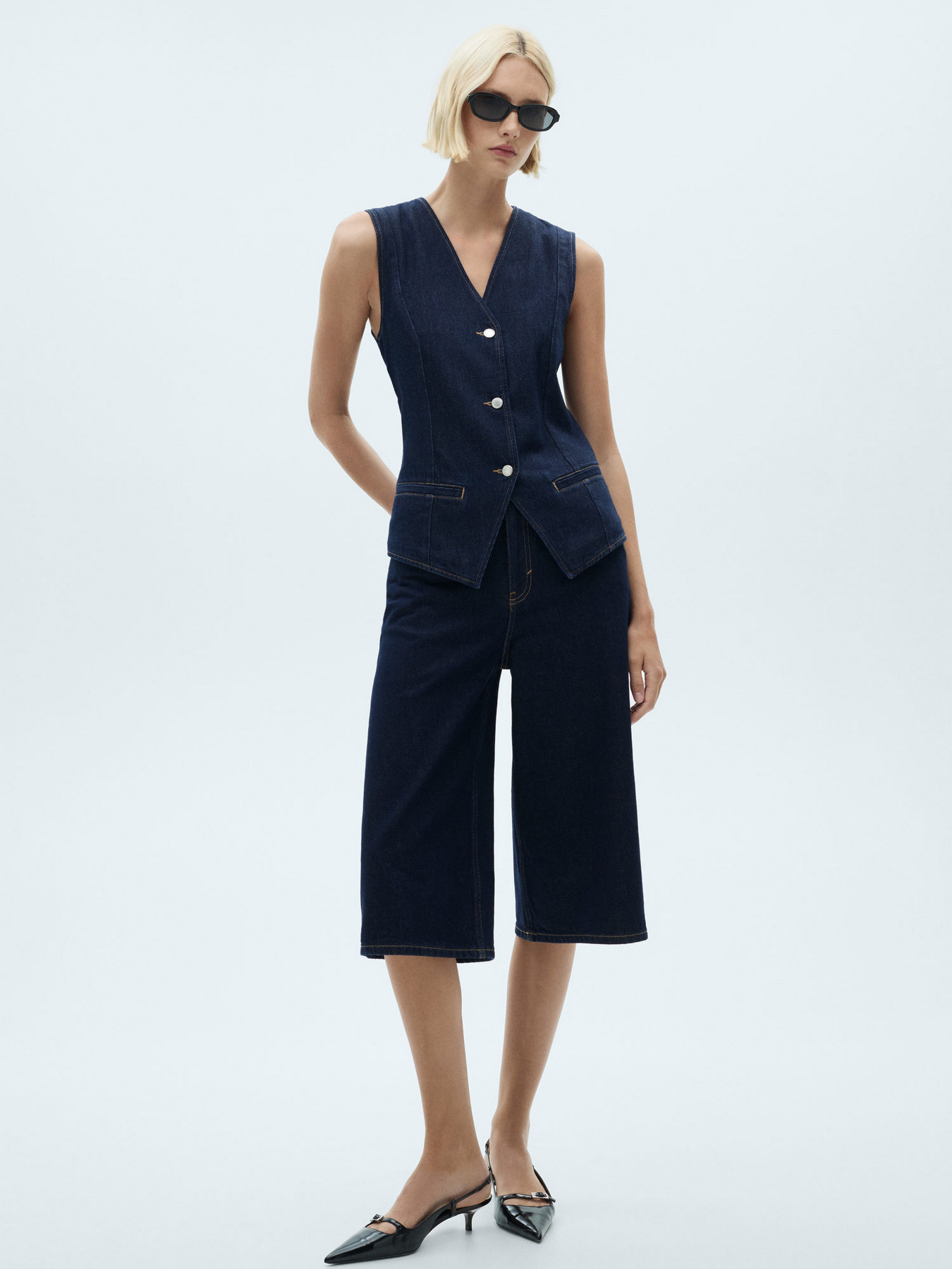 Жилет MANGO модель 77068285_TS Фото