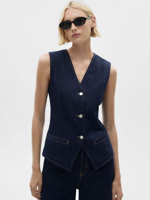 Жилет MANGO модель 77068285_TS Фото