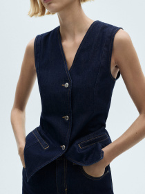 Жилет MANGO модель 77068285_TS Фото