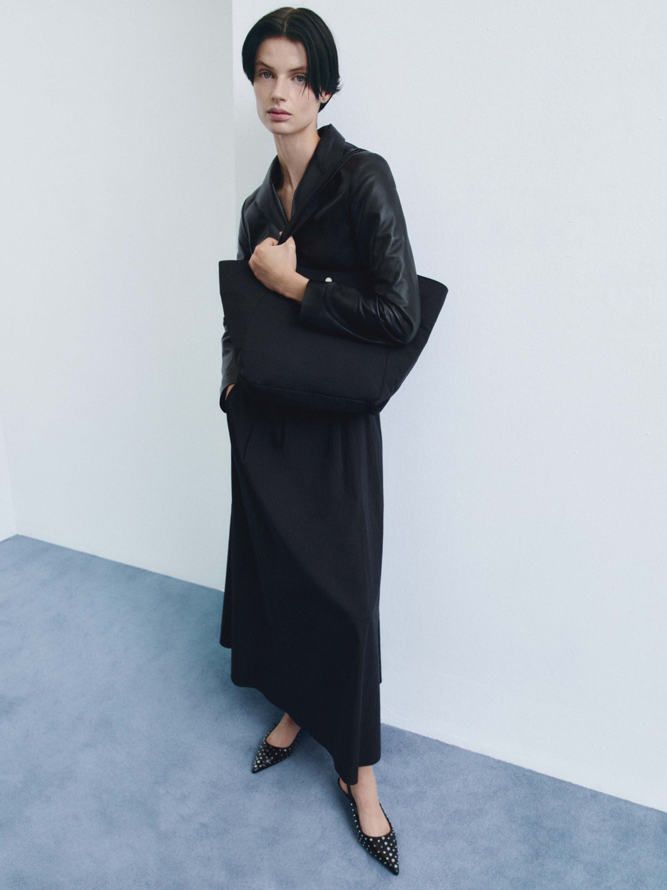 Шопер MANGO Tambor модель 77036750_99 Фото