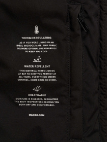 Зимняя куртка MANGO модель 87010346_99 Фото