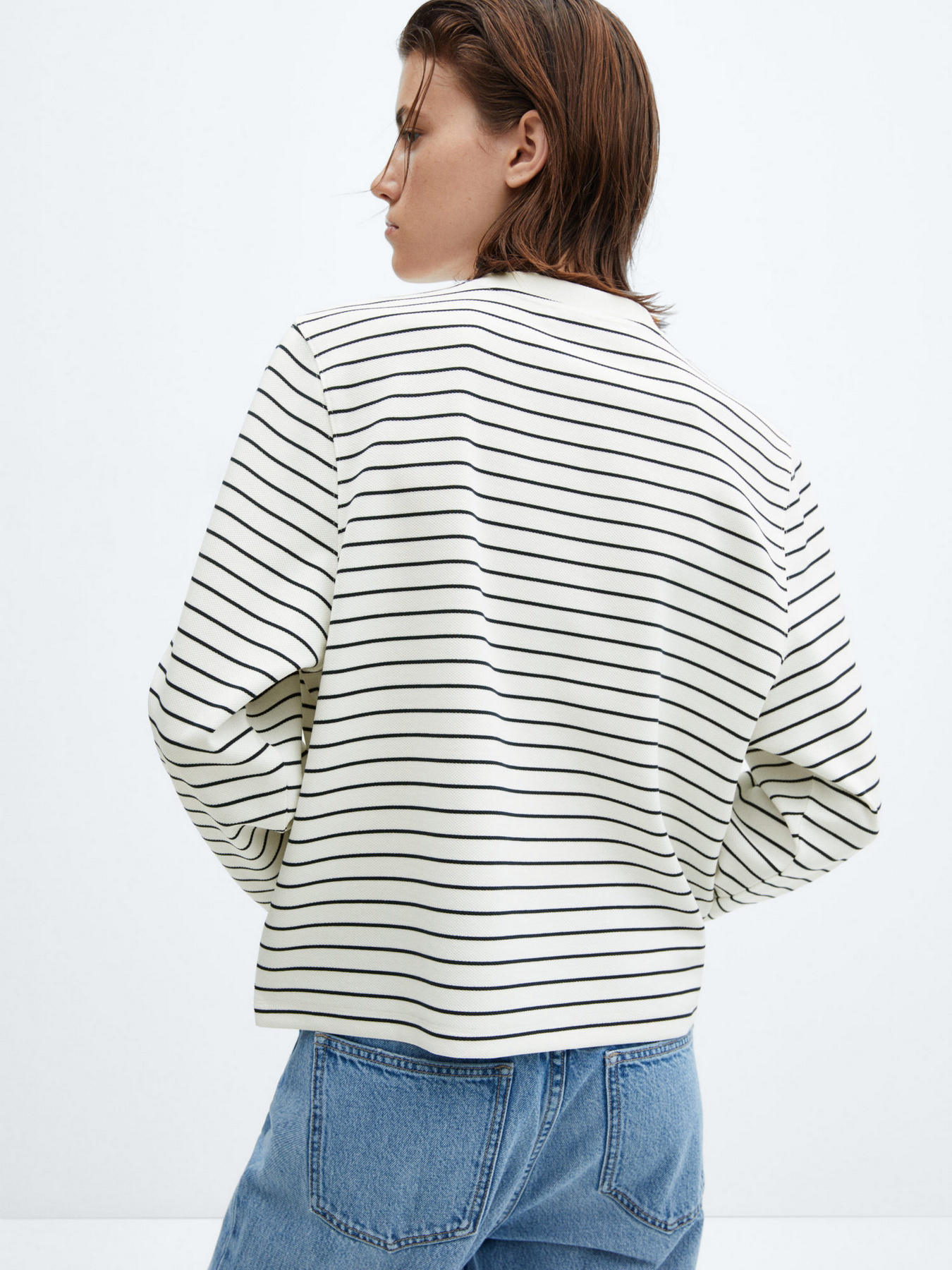 Лонгслив MANGO Piraya модель 57096712_52 Фото