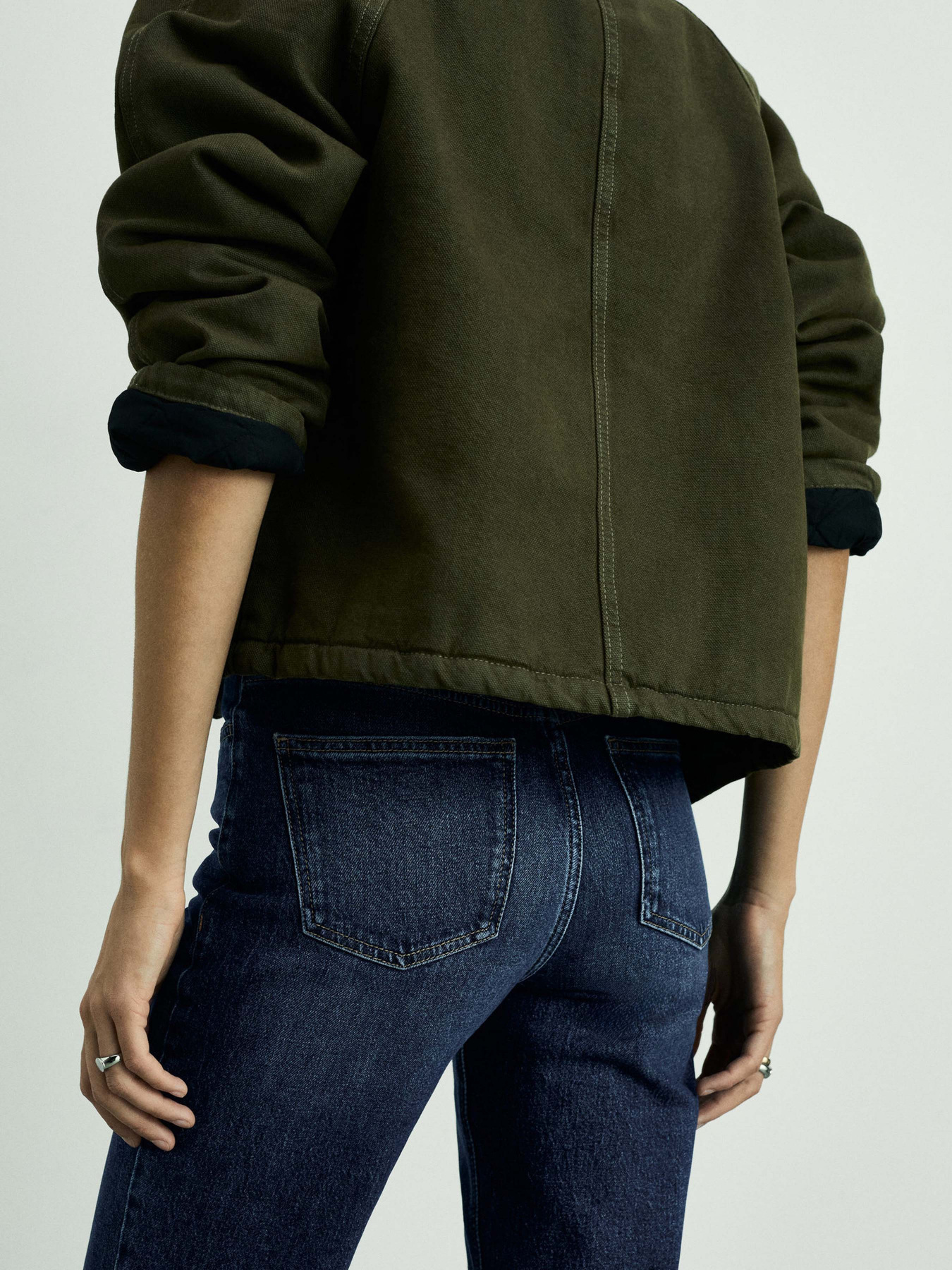 Прямі джинси MANGO модель 87010289_TO Фото