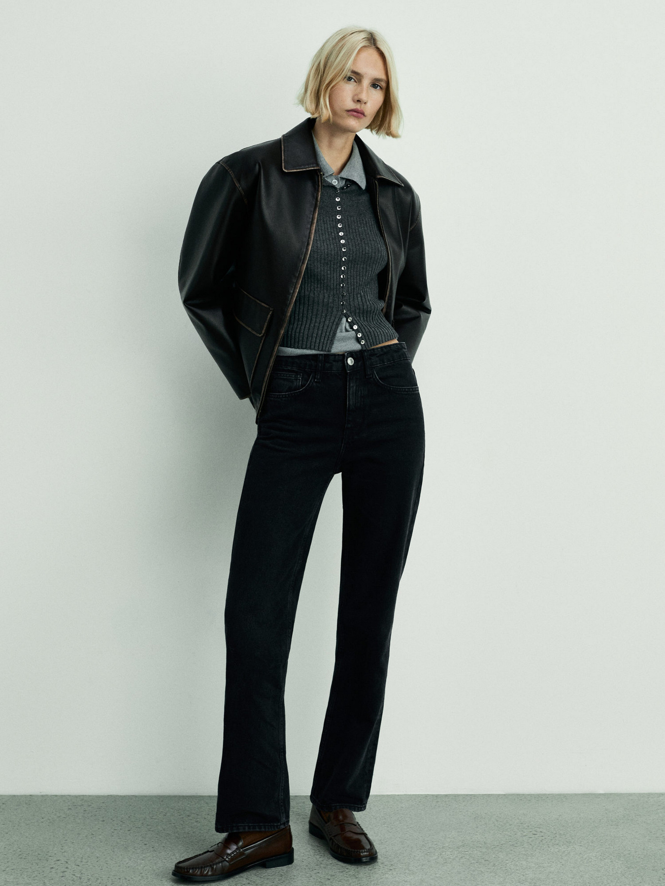 Прямі джинси MANGO модель 87020450_TN Прямі джинси MANGO модель 87020450_TN Фото