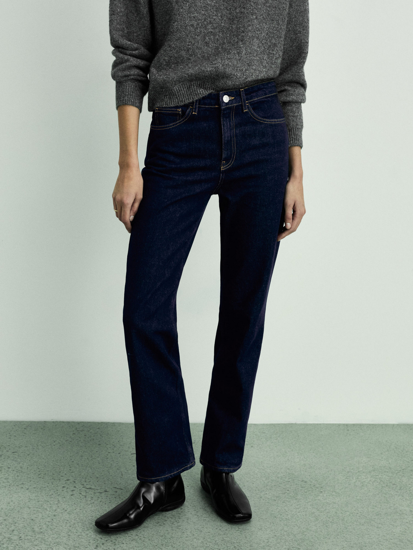 Прямі джинси MANGO модель 87020456_TS Фото