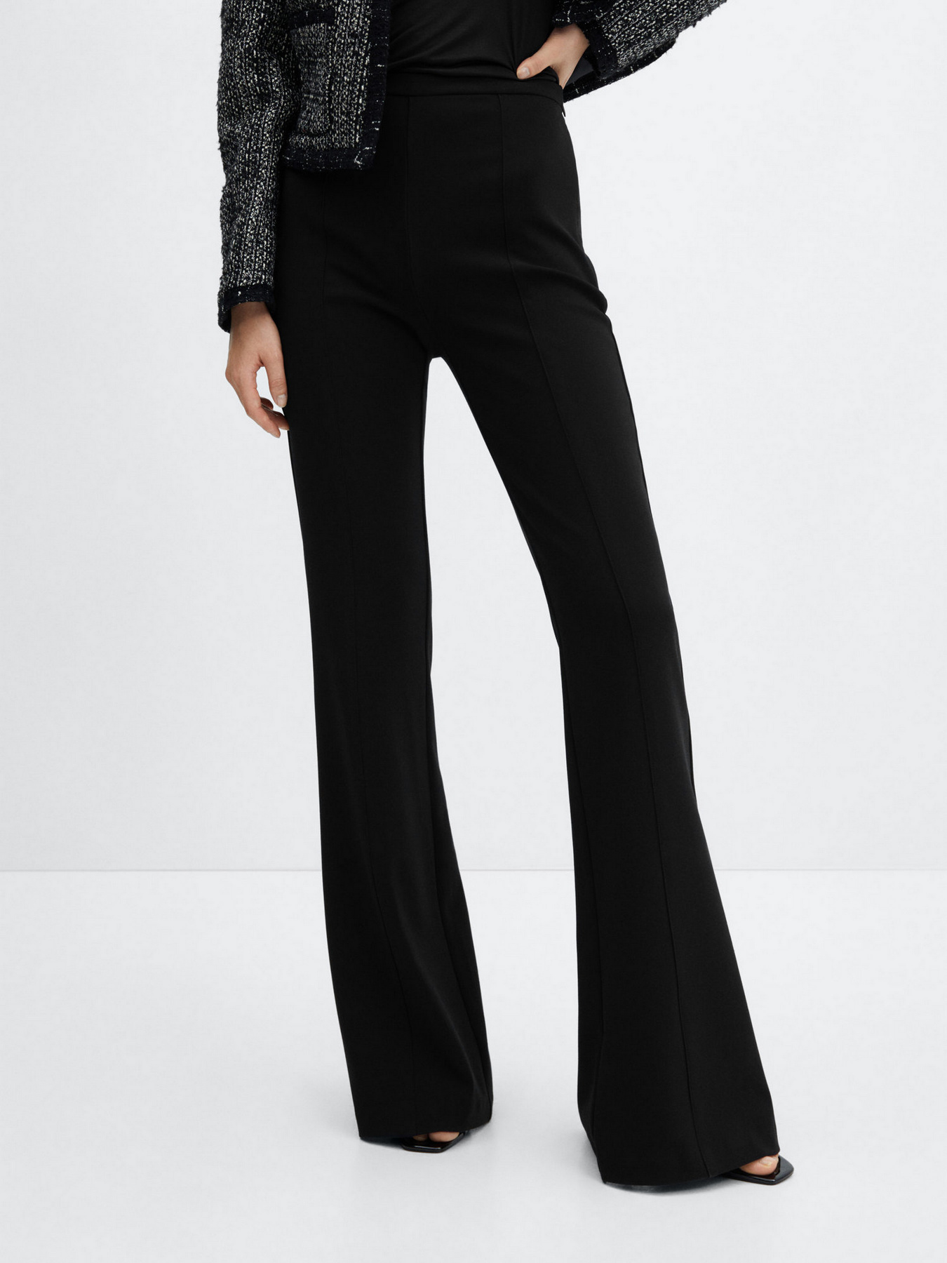 Брюки повседневные MANGO Bell модель 57037902_99 Фото