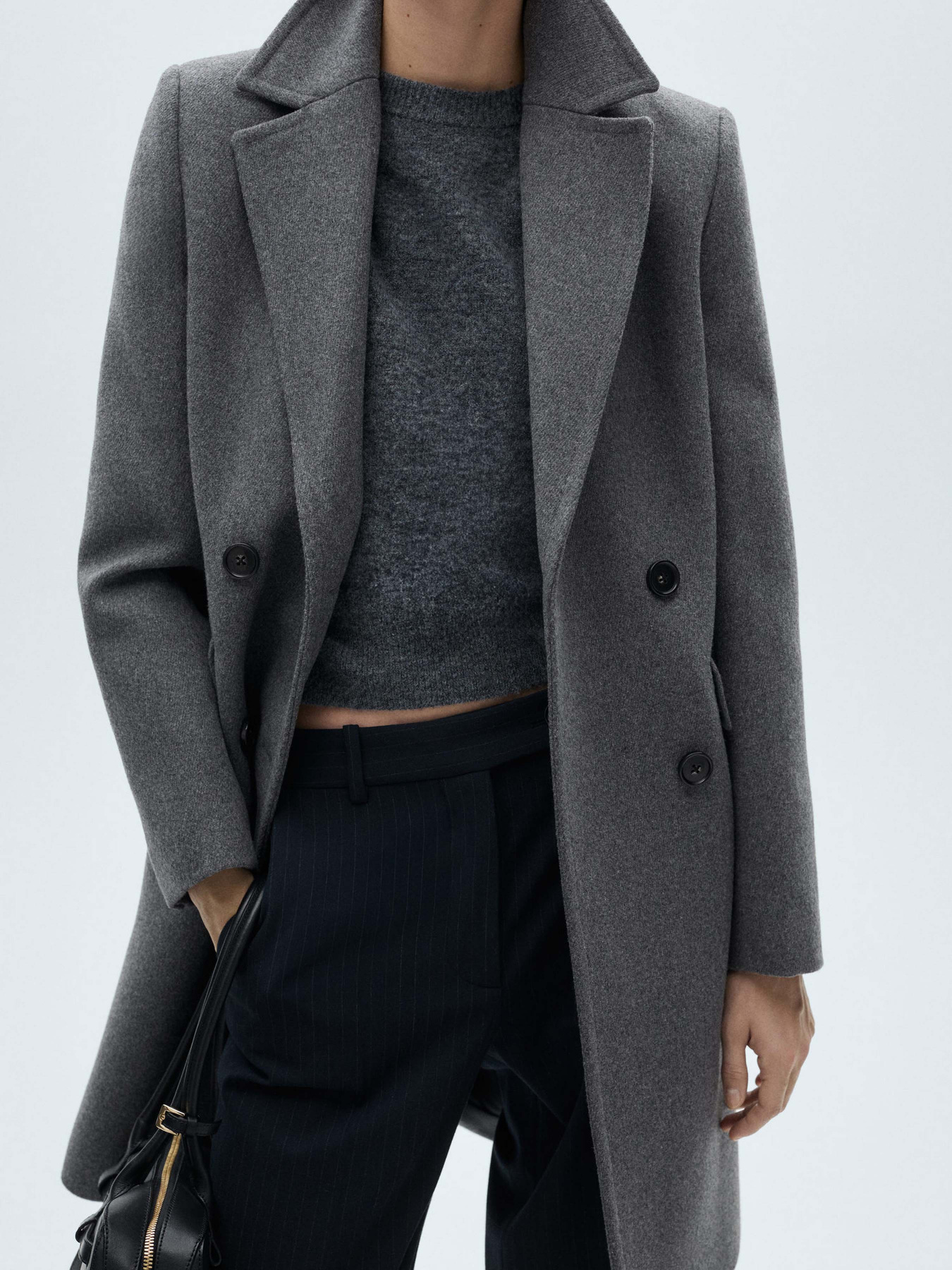 Пальто MANGO модель 87070623_92 Фото