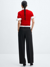 Штани класичні MANGO Drake модель 57027763_92 Фото