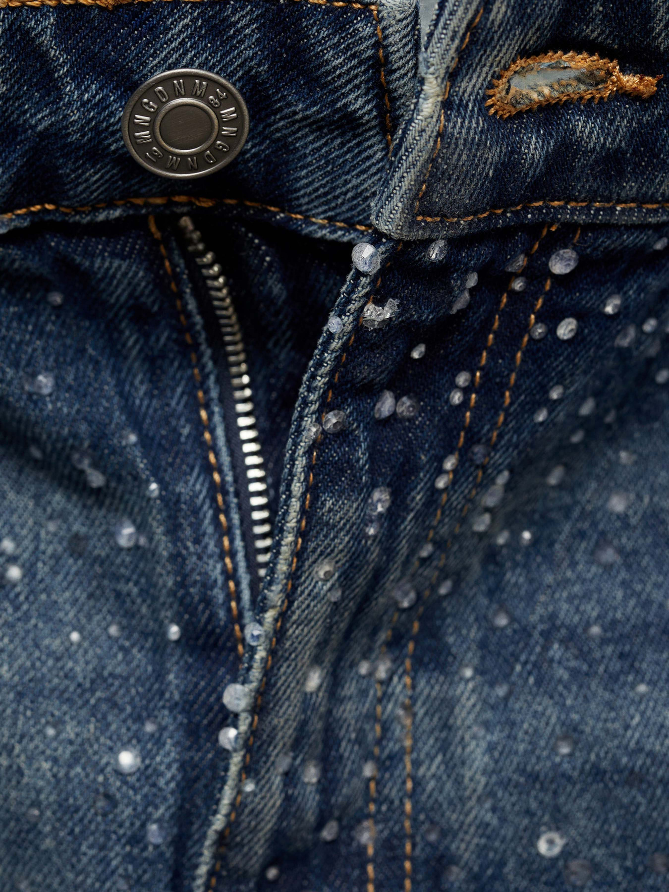 Прямые джинсы MANGO модель 77049067_TO Фото