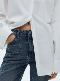 Прямые джинсы MANGO модель 77049067_TO Фото