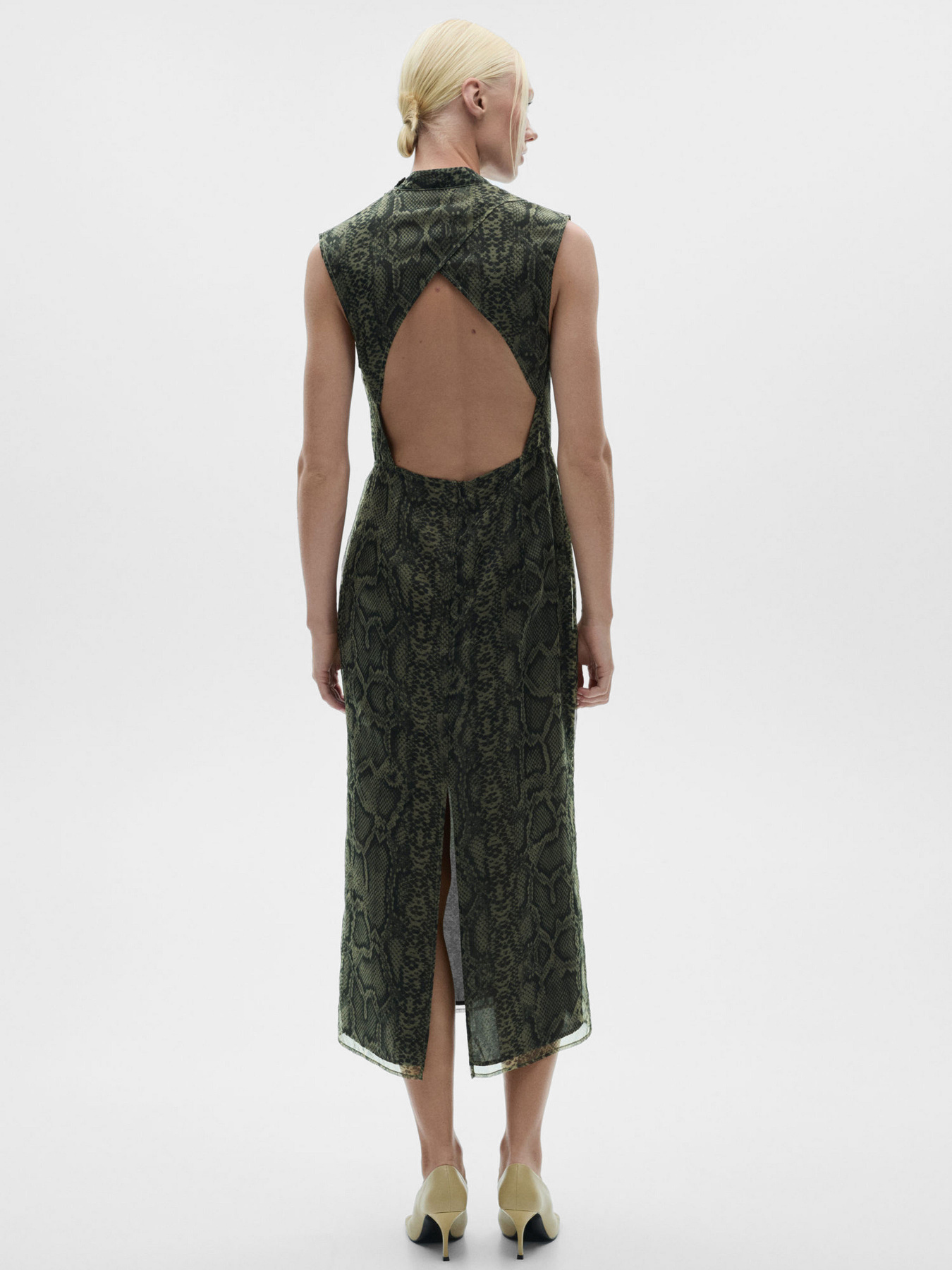 Платье миди MANGO модель 77057682_5 Платье миди MANGO модель 77057682_5 Фото