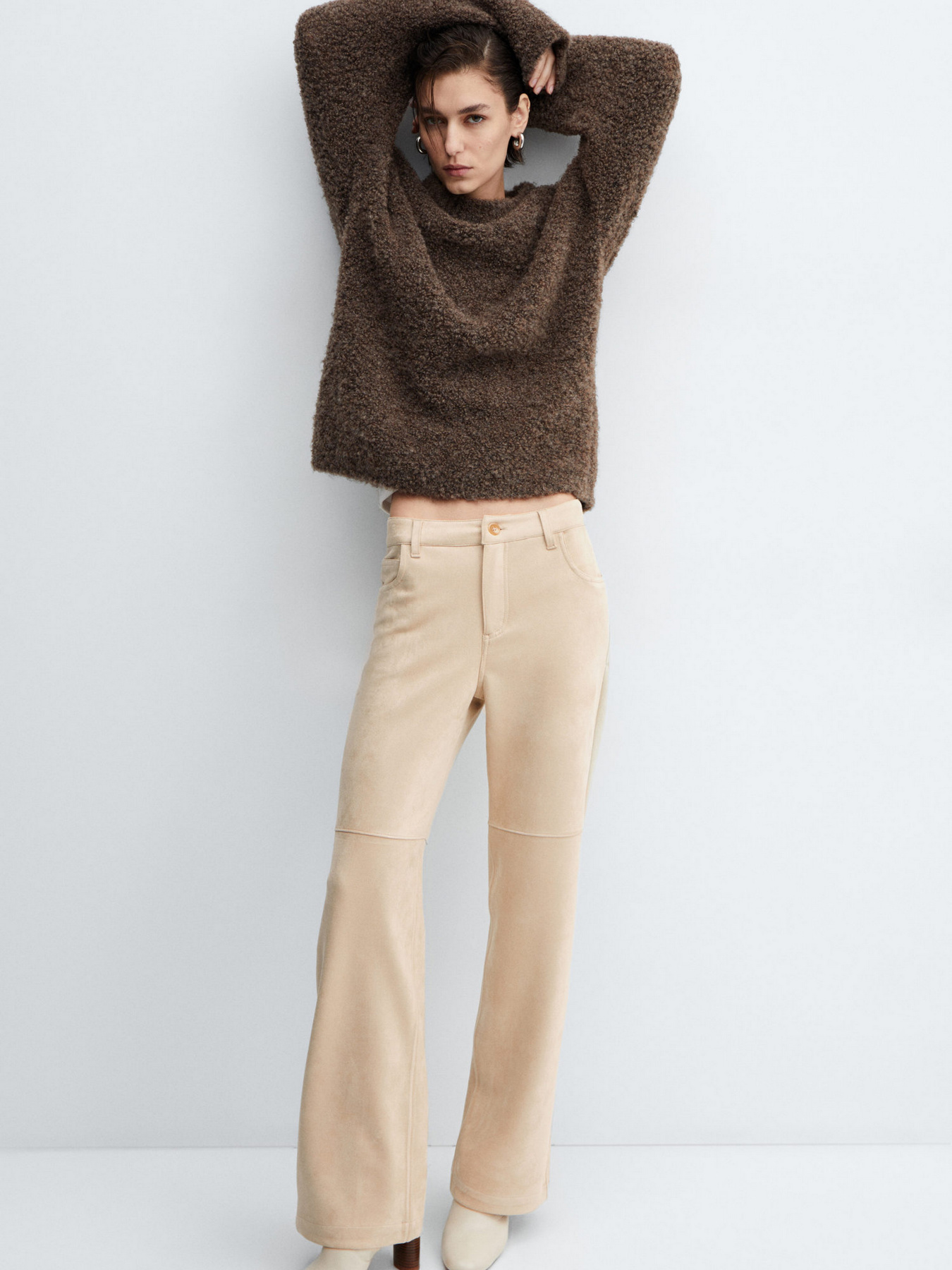 Штани повсякденні MANGO Elina модель 57077735_6 Фото