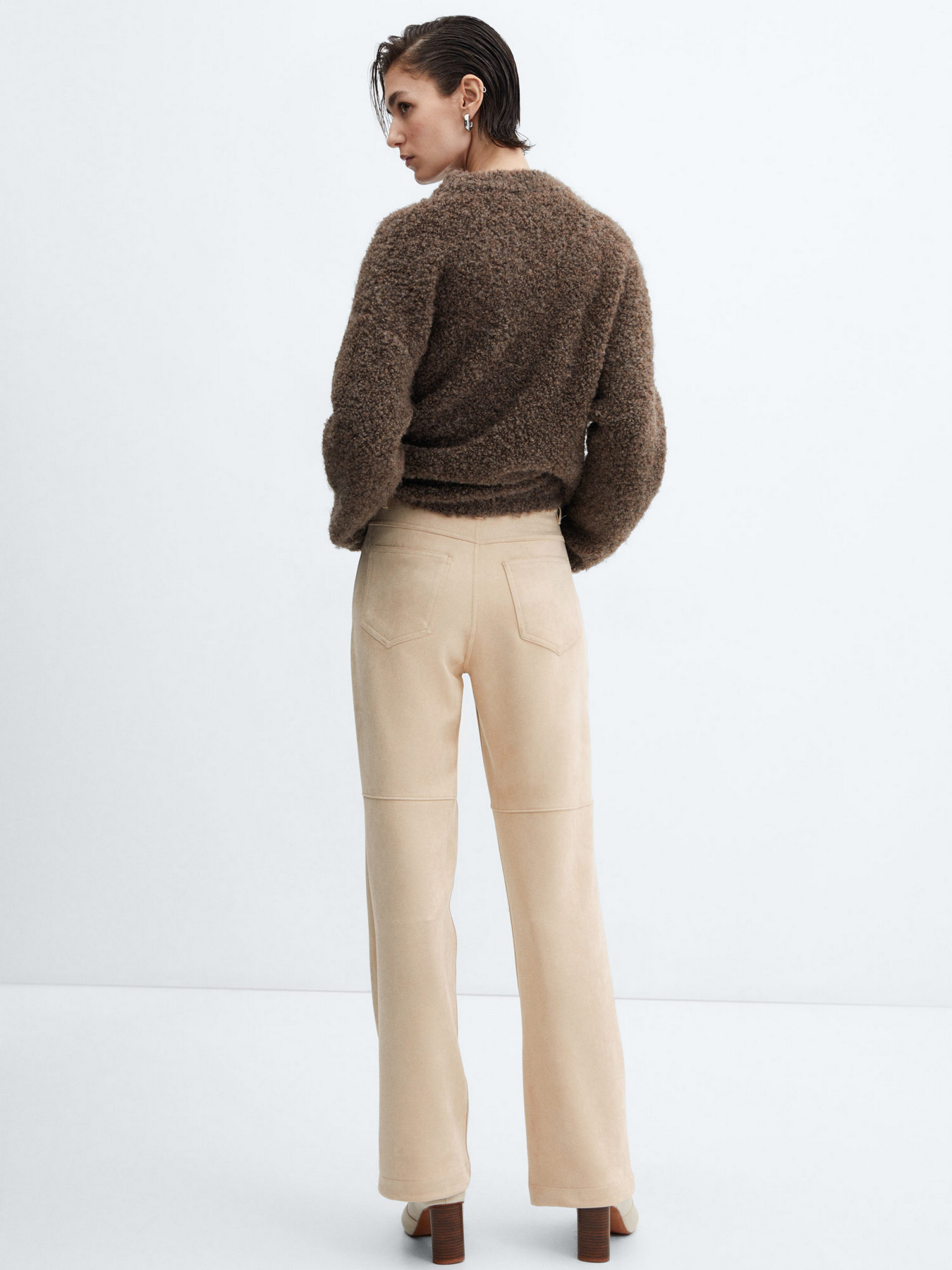 Штани повсякденні MANGO Elina модель 57077735_6 Фото