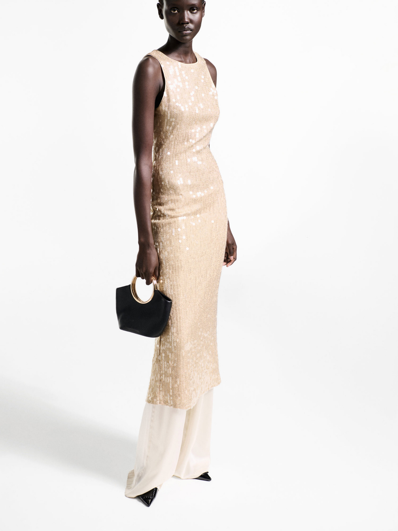 Платье миди MANGO модель 77099061_OR Фото