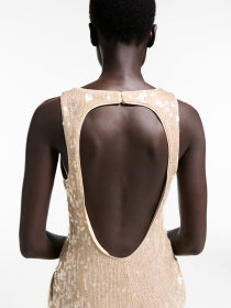 Платье миди MANGO модель 77099061_OR Фото