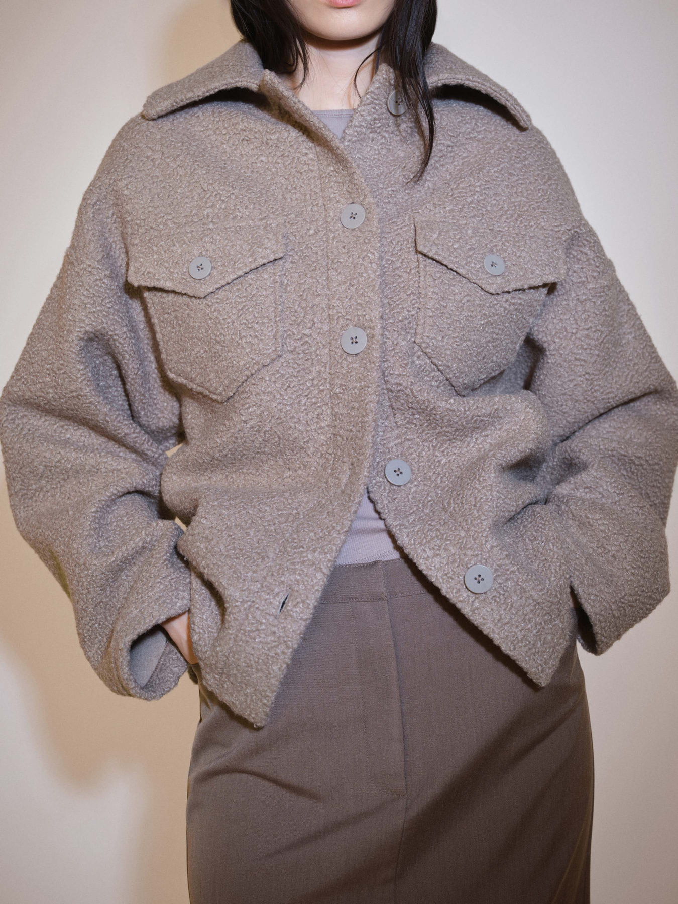 Демисезонная куртка MANGO модель 77057683_30 Фото