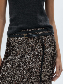 Юбка миди MANGO модель 77069060_95 Фото