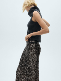 Юбка миди MANGO модель 77069060_95 Фото