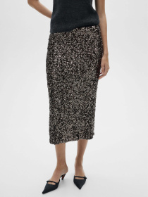 Спідниця міді MANGO модель 77069060_95 Фото