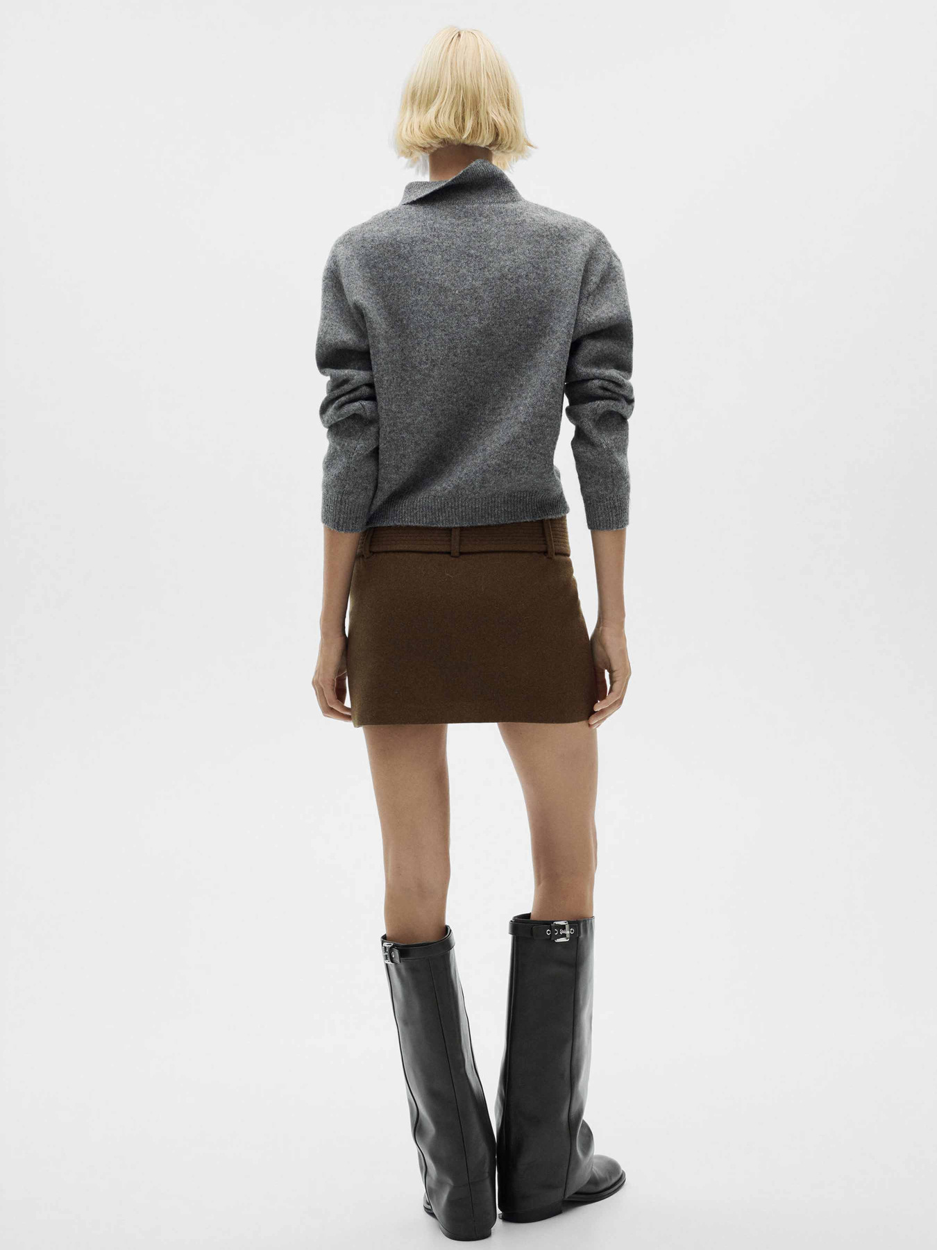 Юбка мини MANGO модель 77099406_37 Фото