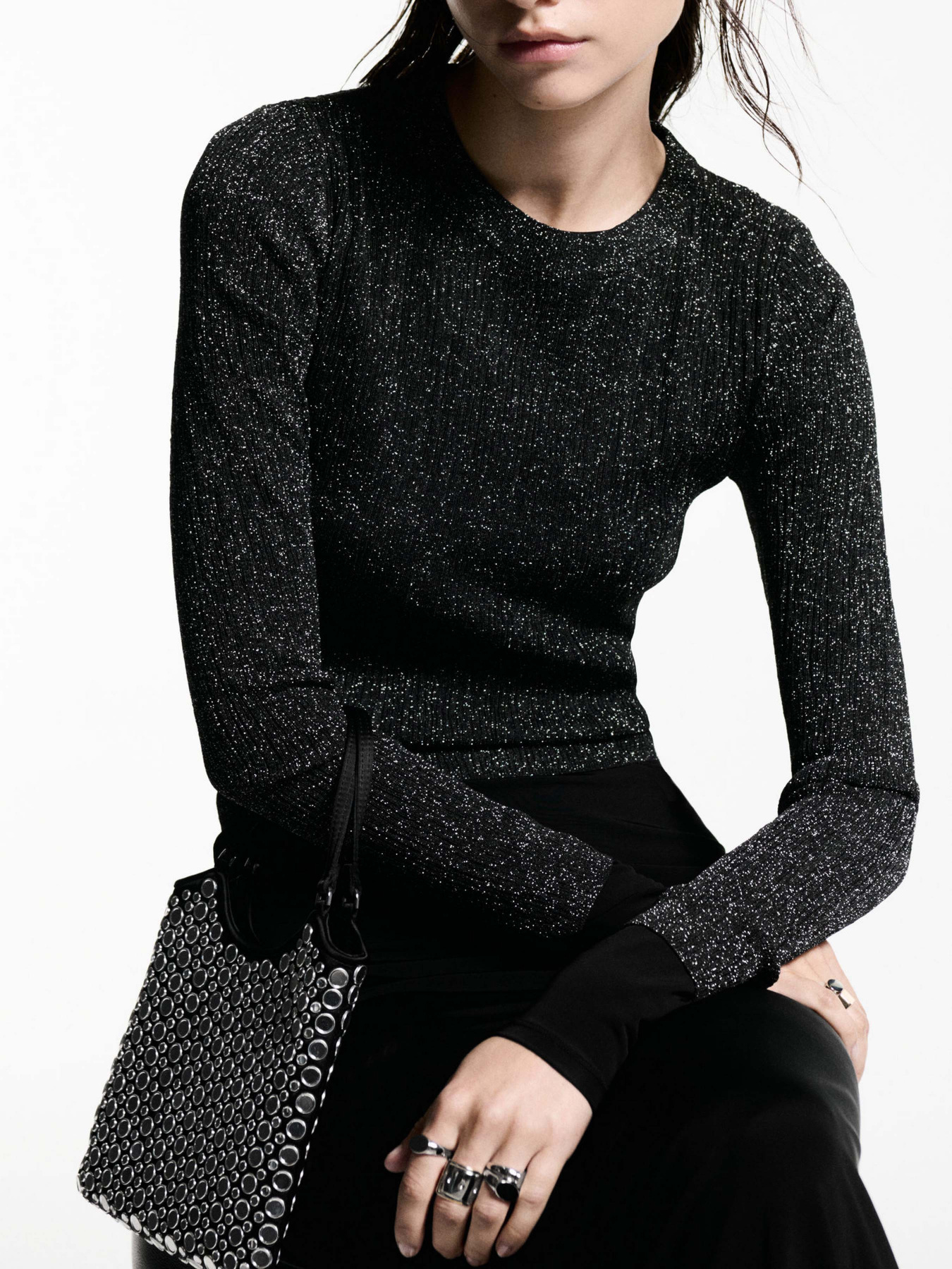 Лонгслів MANGO модель 77019061_99 Фото