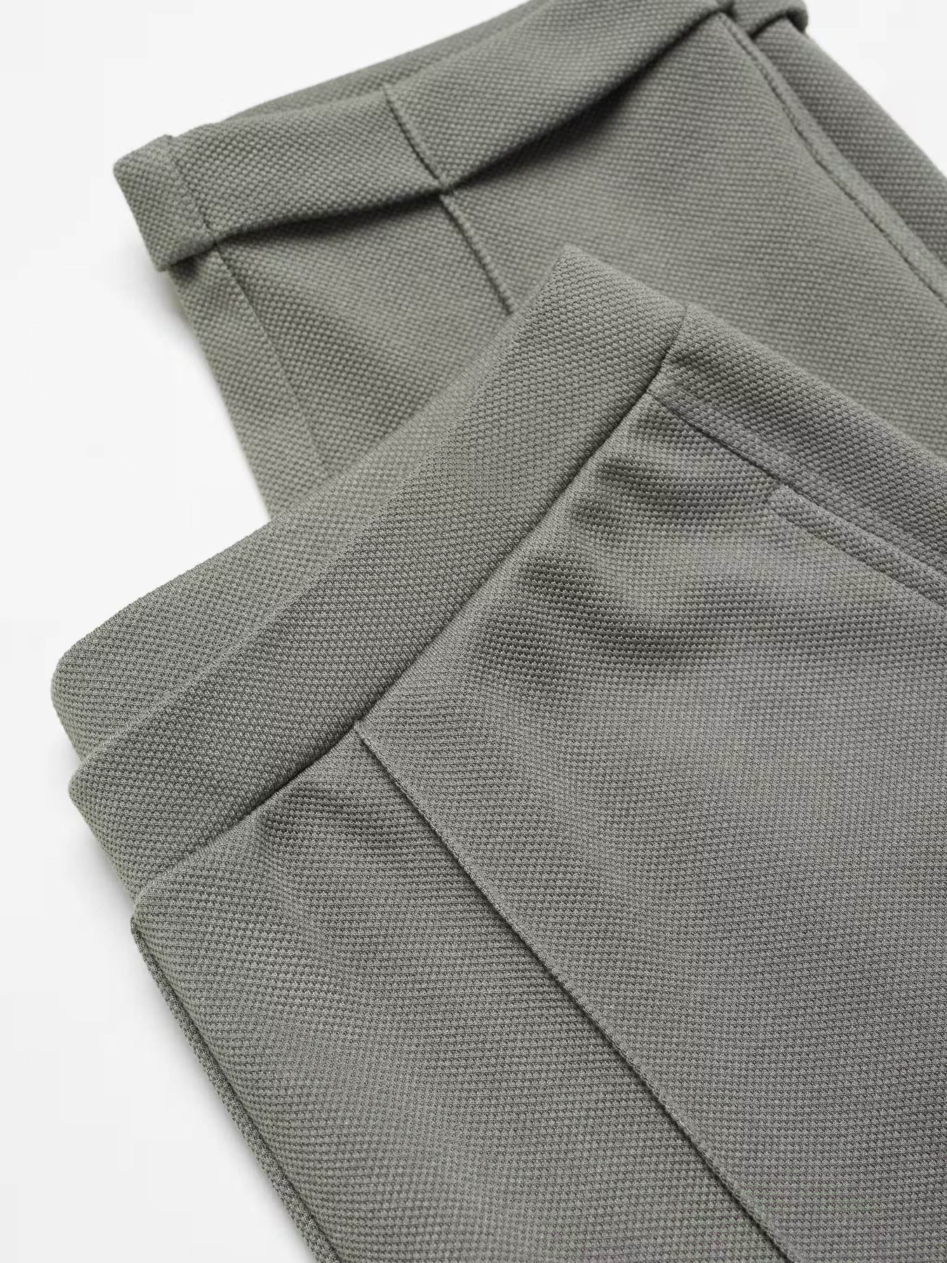 Брюки повседневные MANGO Pique модель 57064404_92 Фото