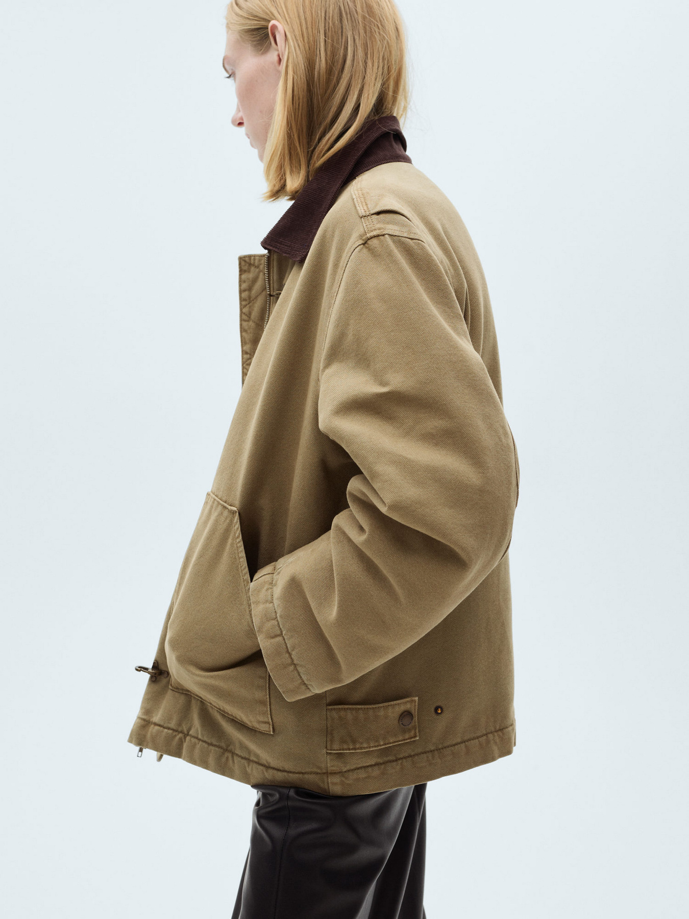 Демісезонна куртка MANGO модель 77078264_37 Фото