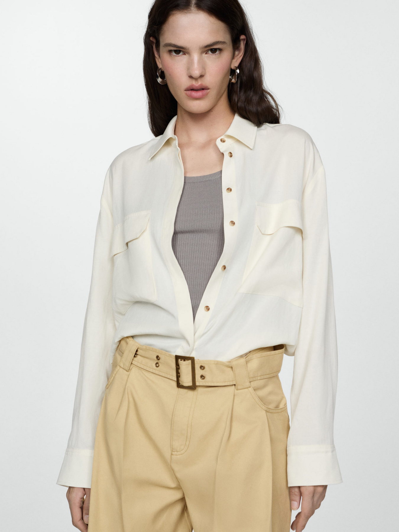 Брюки палаццо MANGO модель 77016726_8 Фото